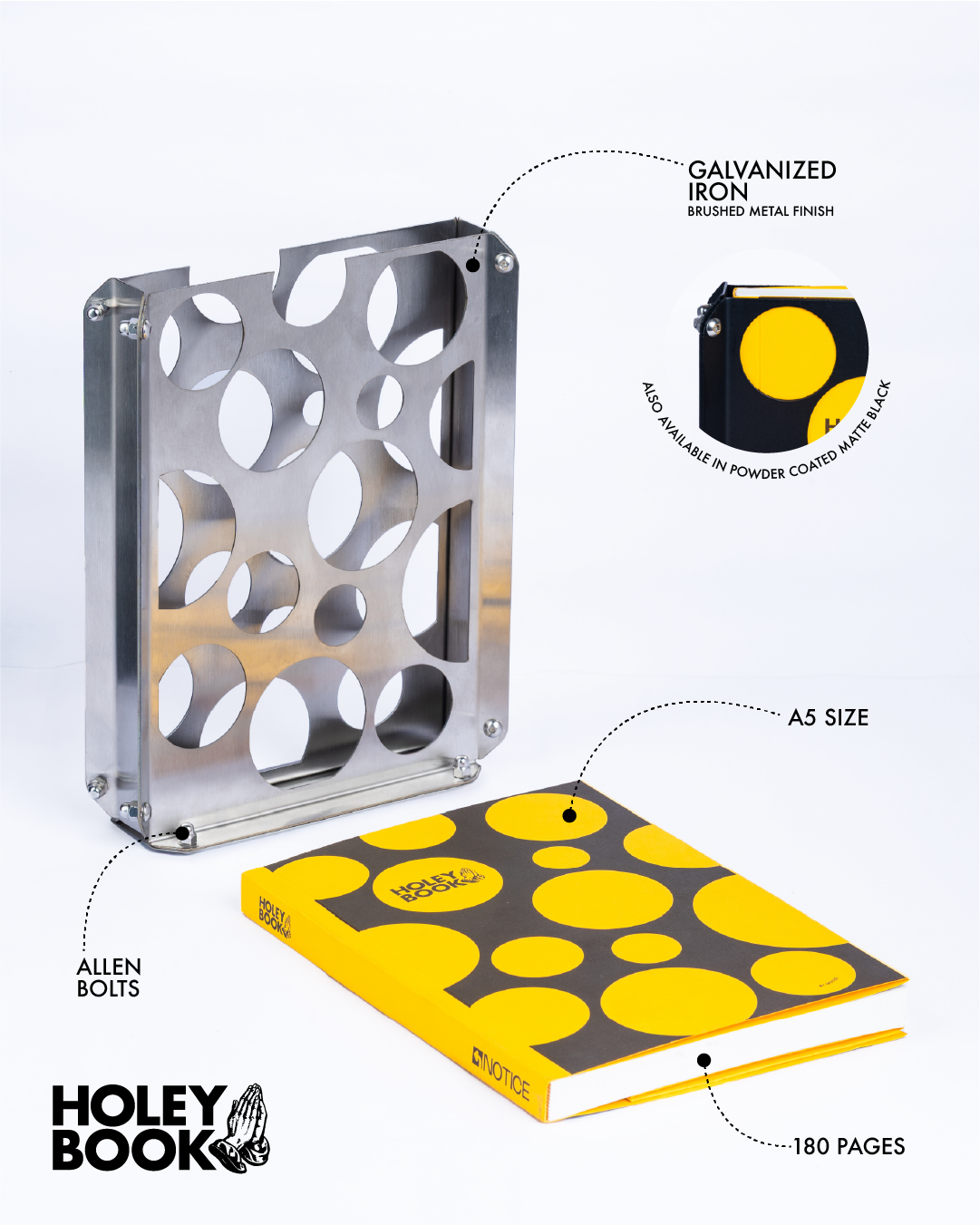 HOLEY BOOK - SILVER