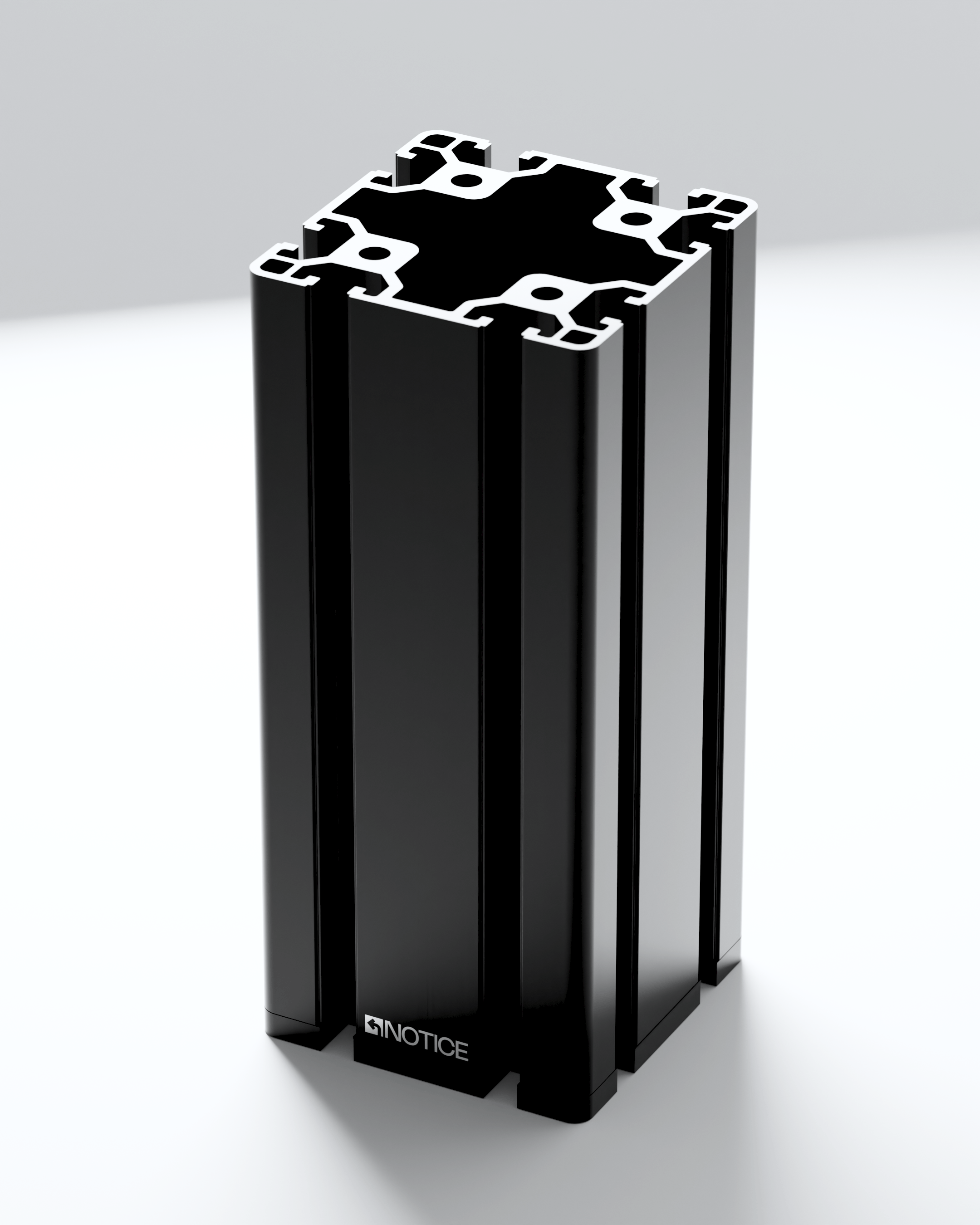 EXTRUSION VASE - BLACK - Notice