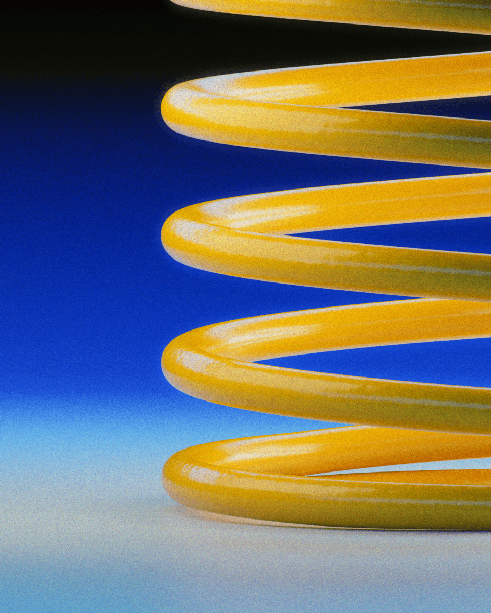 SPRING STAND - YELLOW