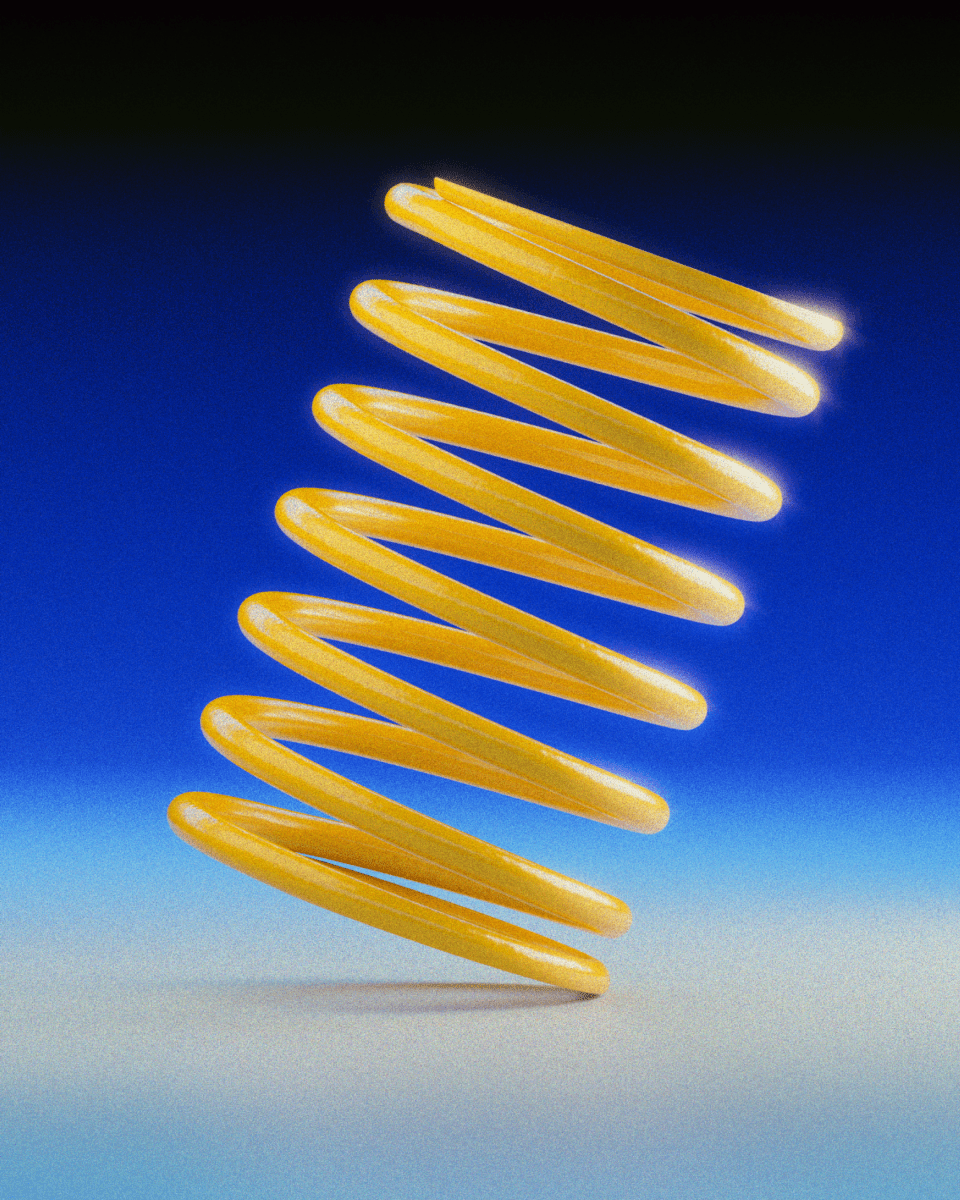 SPRING STAND - YELLOW