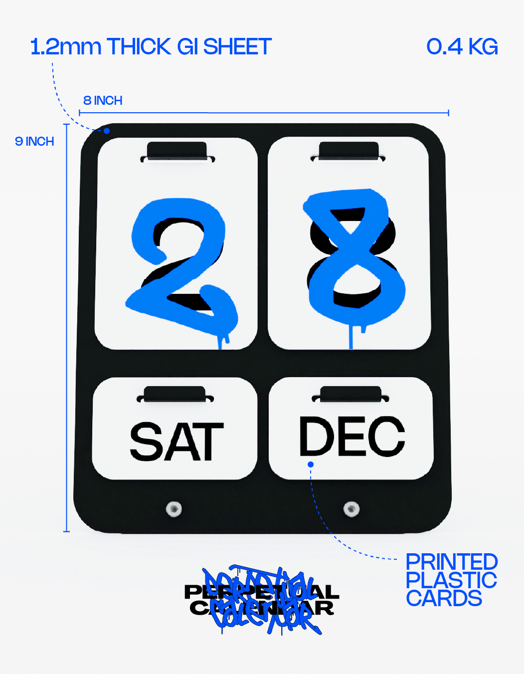 PERPETUAL CALENDAR - Notice