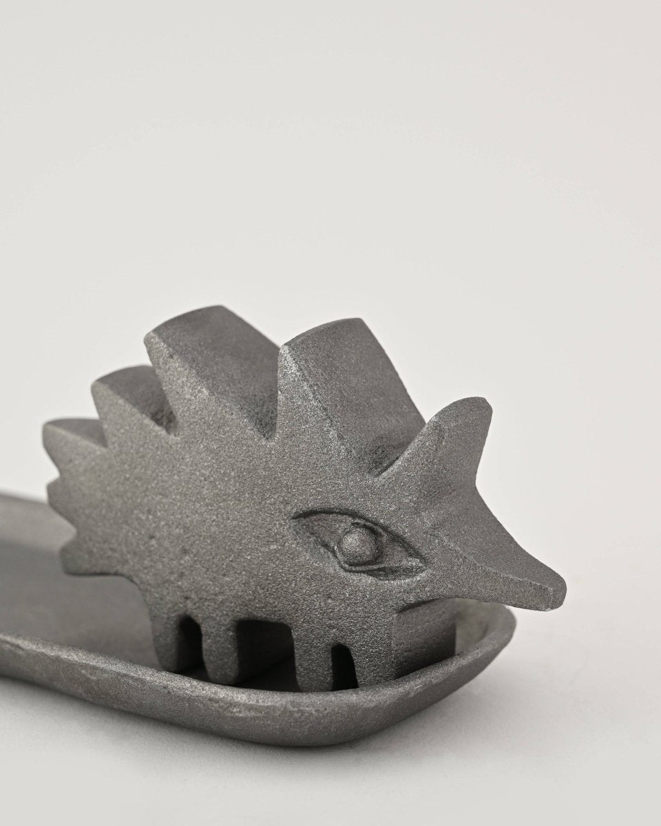 PORCUPINE INCENSE STAND - Notice