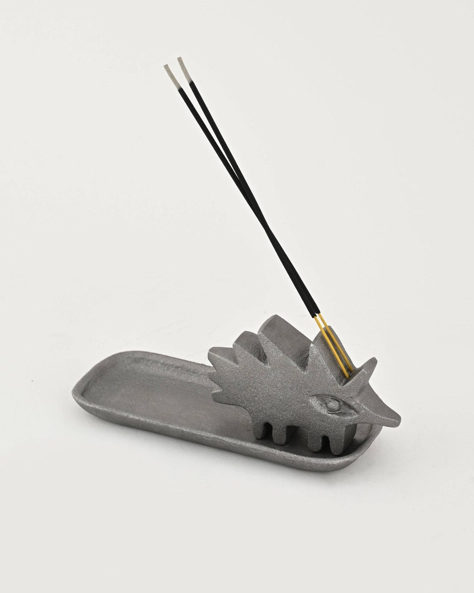 PORCUPINE INCENSE STAND - Notice