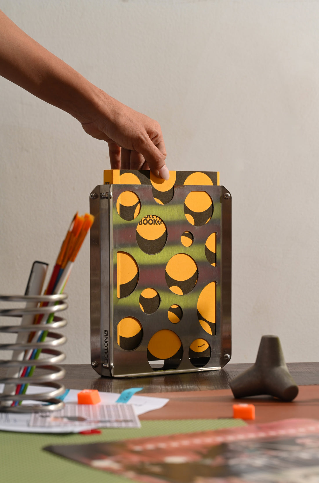 HOLEY BOOK - SILVER