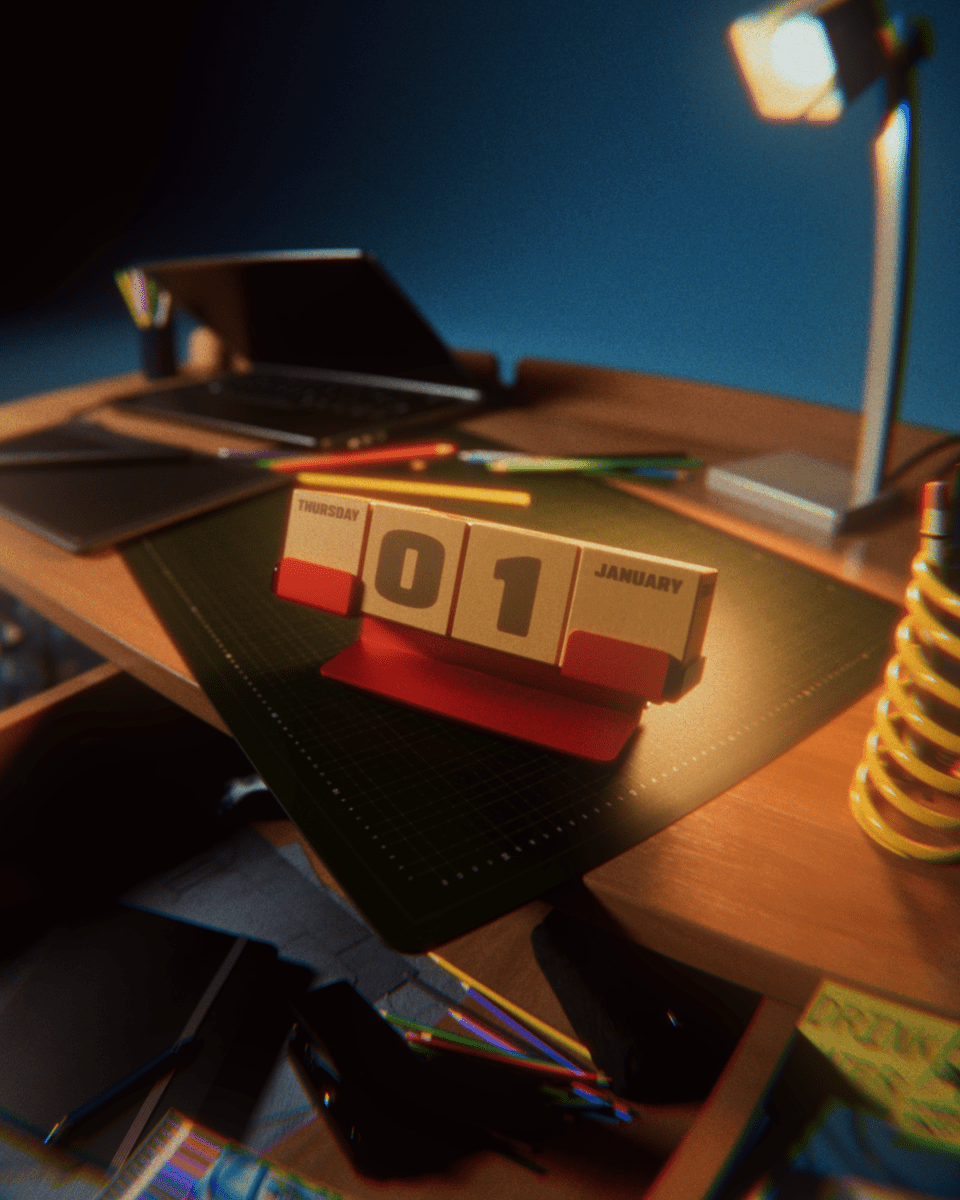 BLOCK PERPETUAL CALENDAR