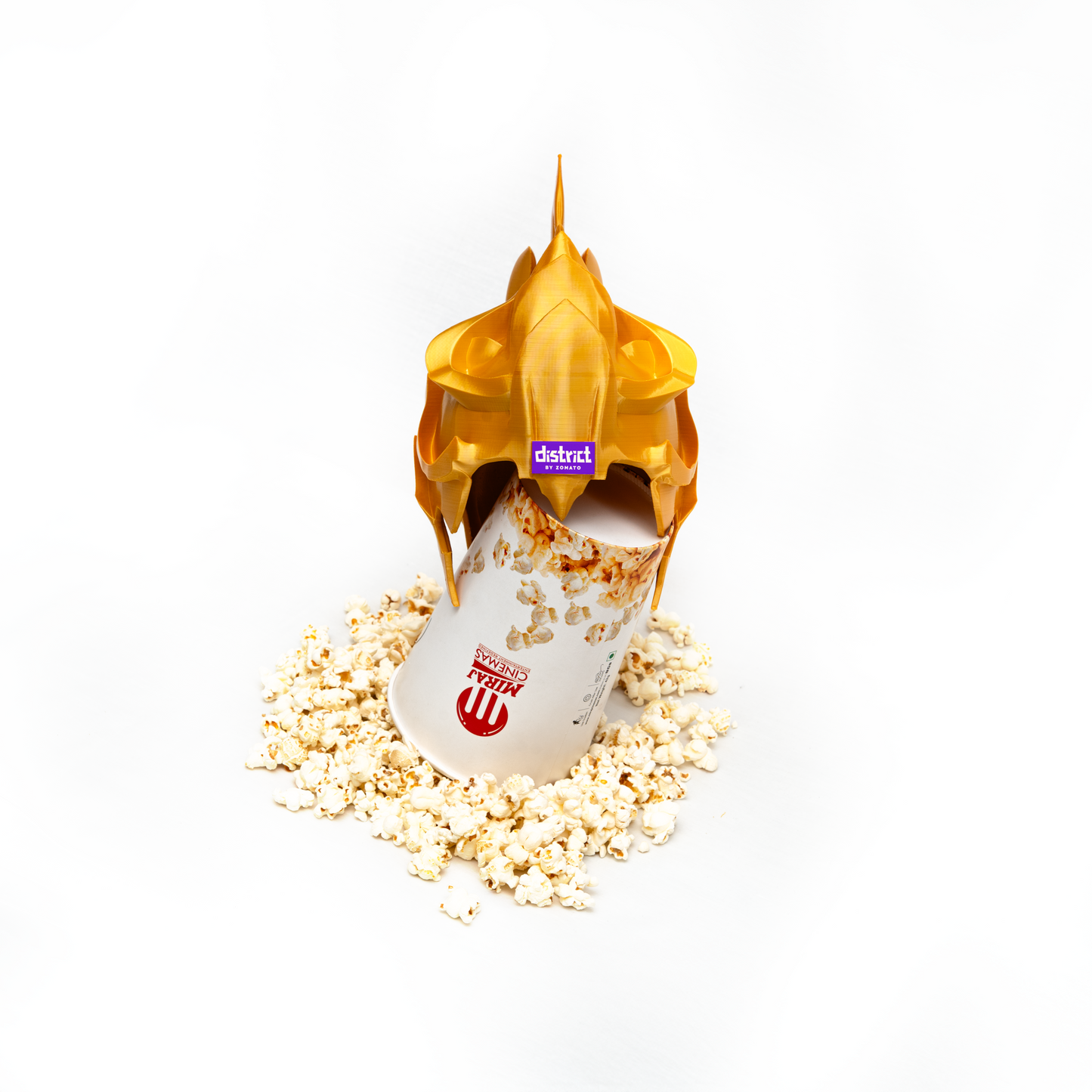 District X Notice Popcorn Bucket