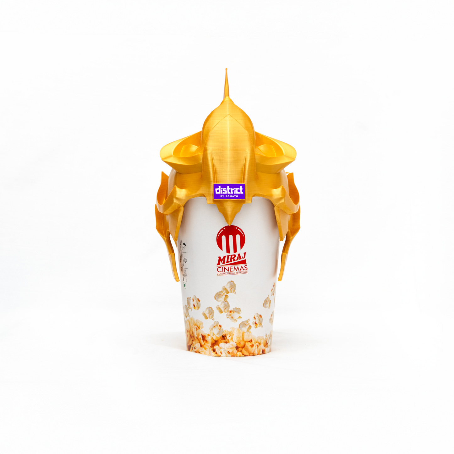 District X Notice Popcorn Bucket