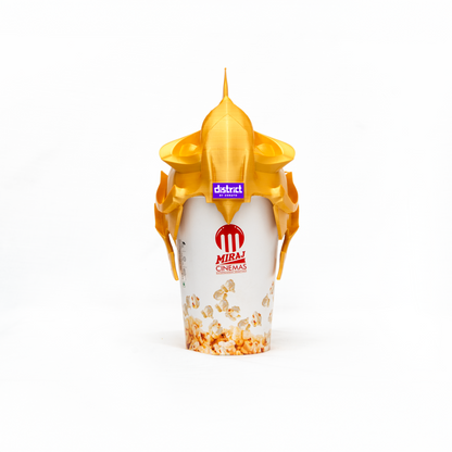 District X Notice Popcorn Bucket