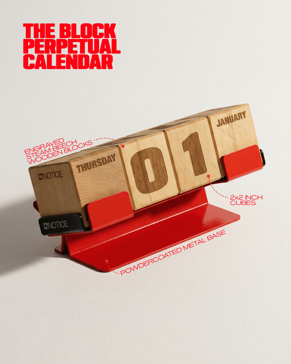 BLOCK PERPETUAL CALENDAR