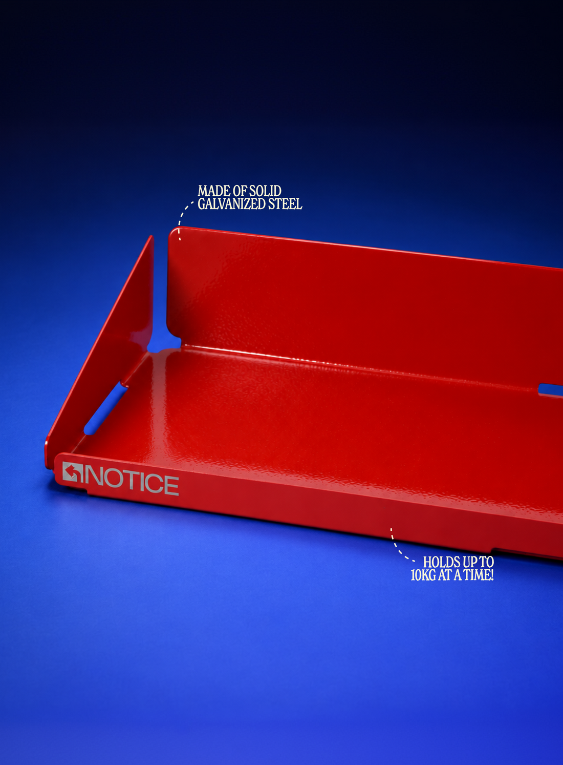 NOTICE SHELF