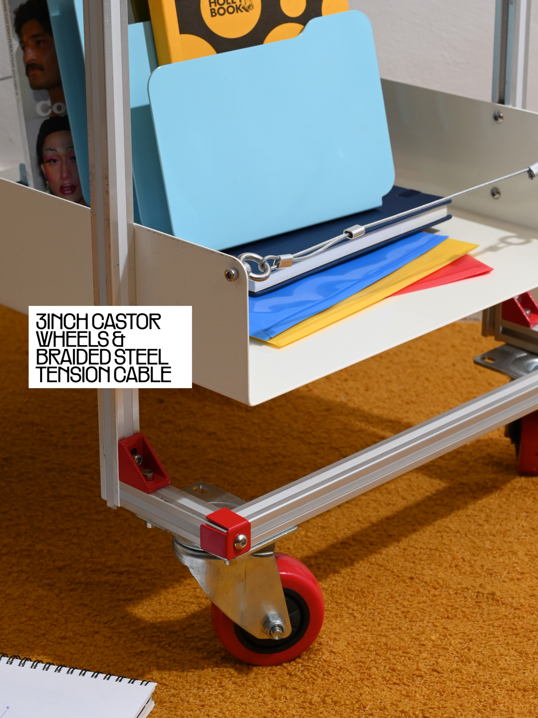 EXTRUSION TROLLEY - Ivory White