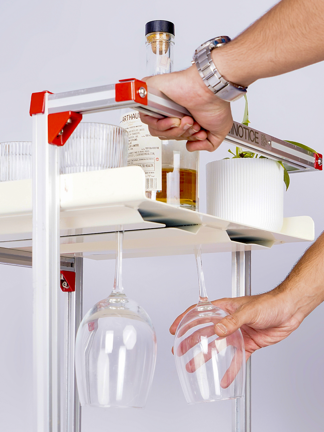 EXTRUSION TROLLEY - Ivory White