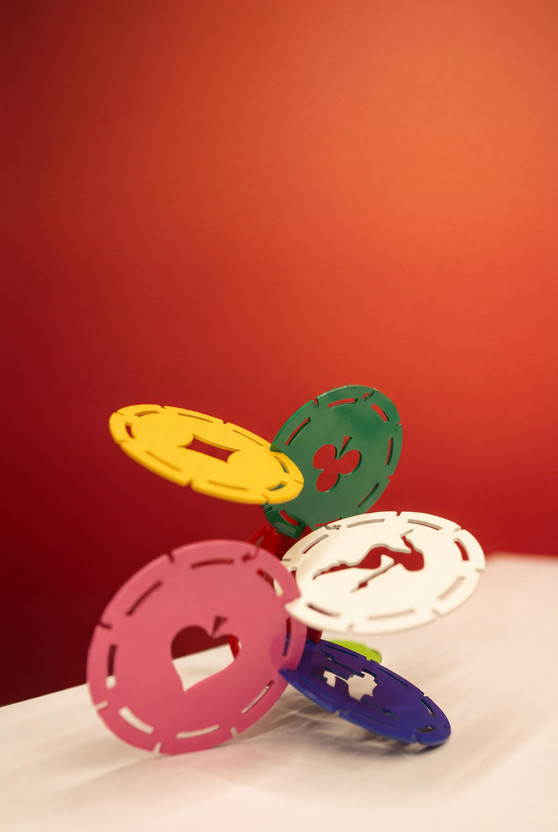 POKER TAZO COASTERS