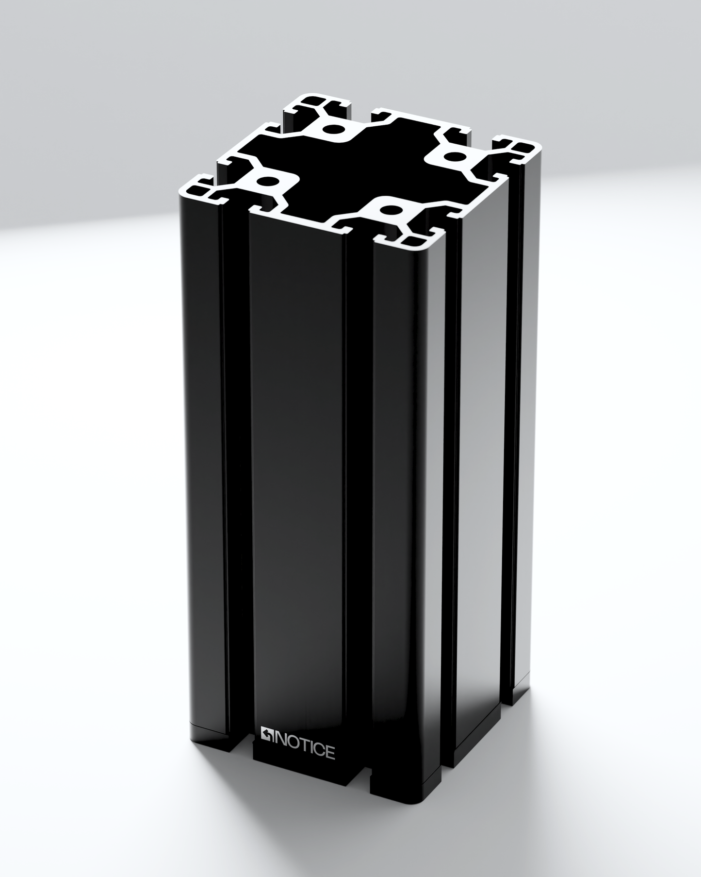 EXTRUSION VASE - BLACK