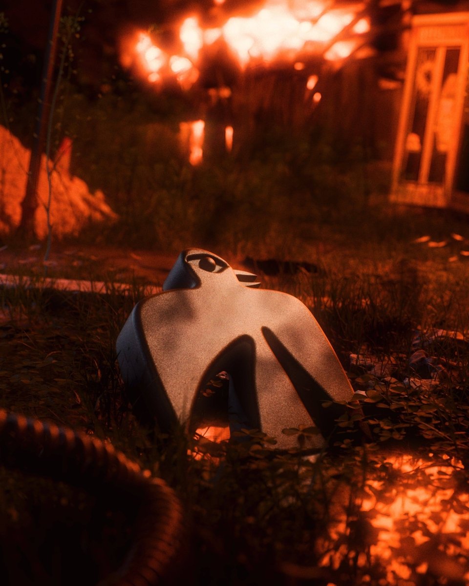 FALCON FLAME STAND - Notice